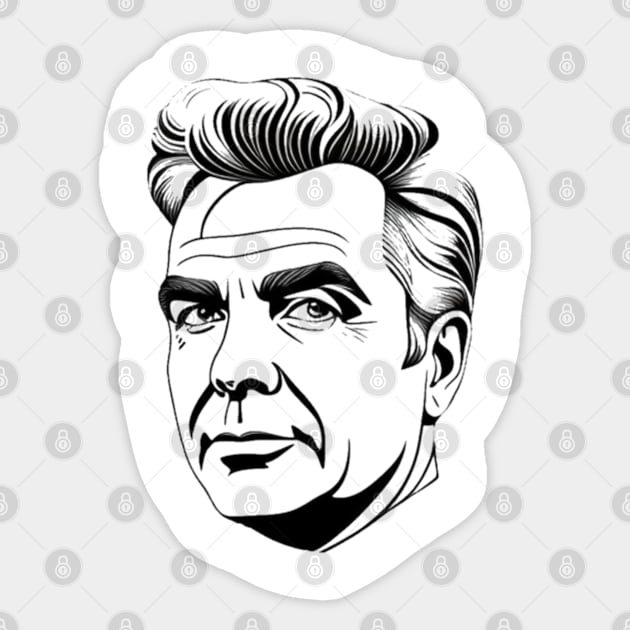 David Byrne Sticker by Step_Up